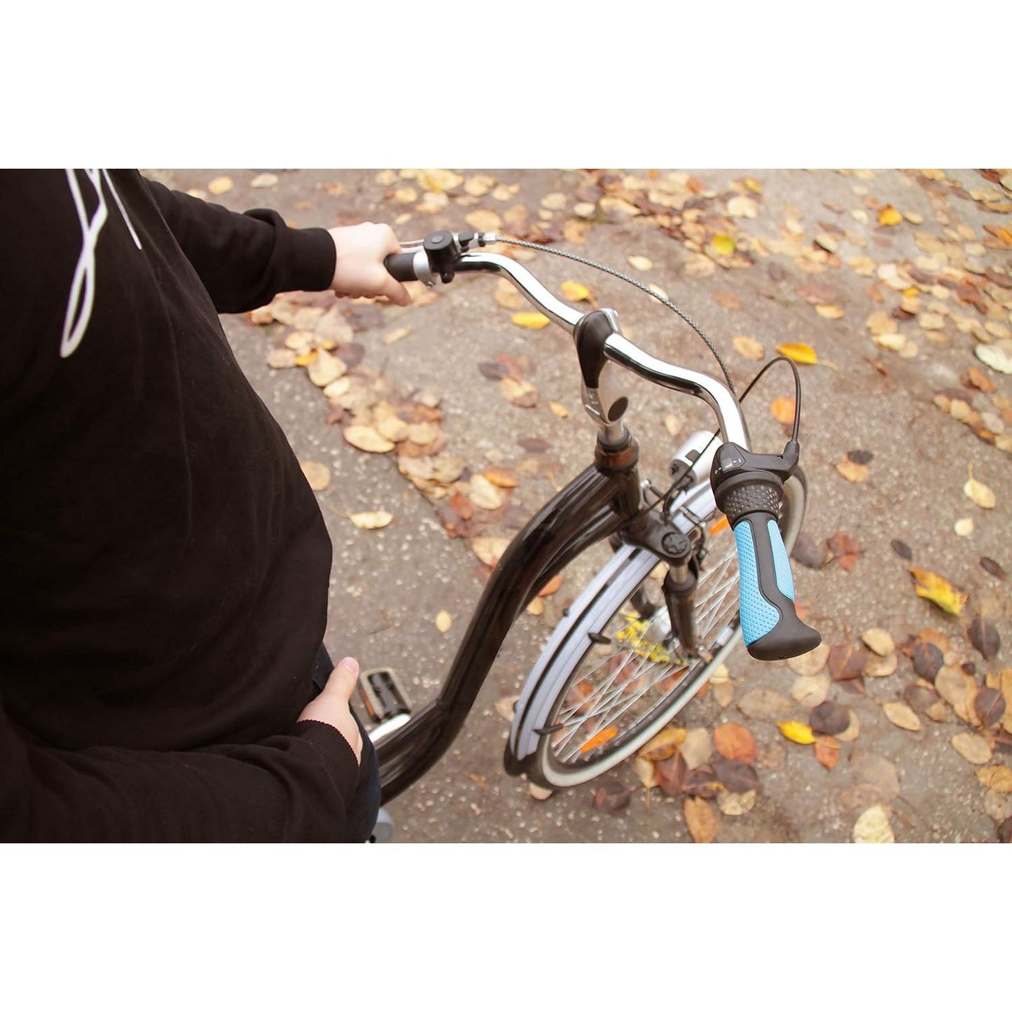 Bicycle Handlebar Grips Ergonomic – Anti Slip Rubber for Mountain MTB City Bikes