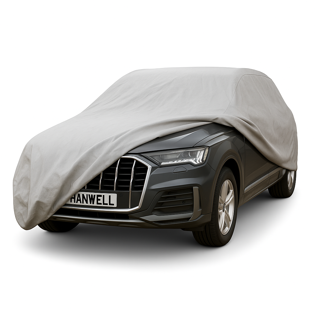 SUV Full-Size Car Cover – Outdoor Heavy Duty Waterproof UV Snowproof Fit Hanwell