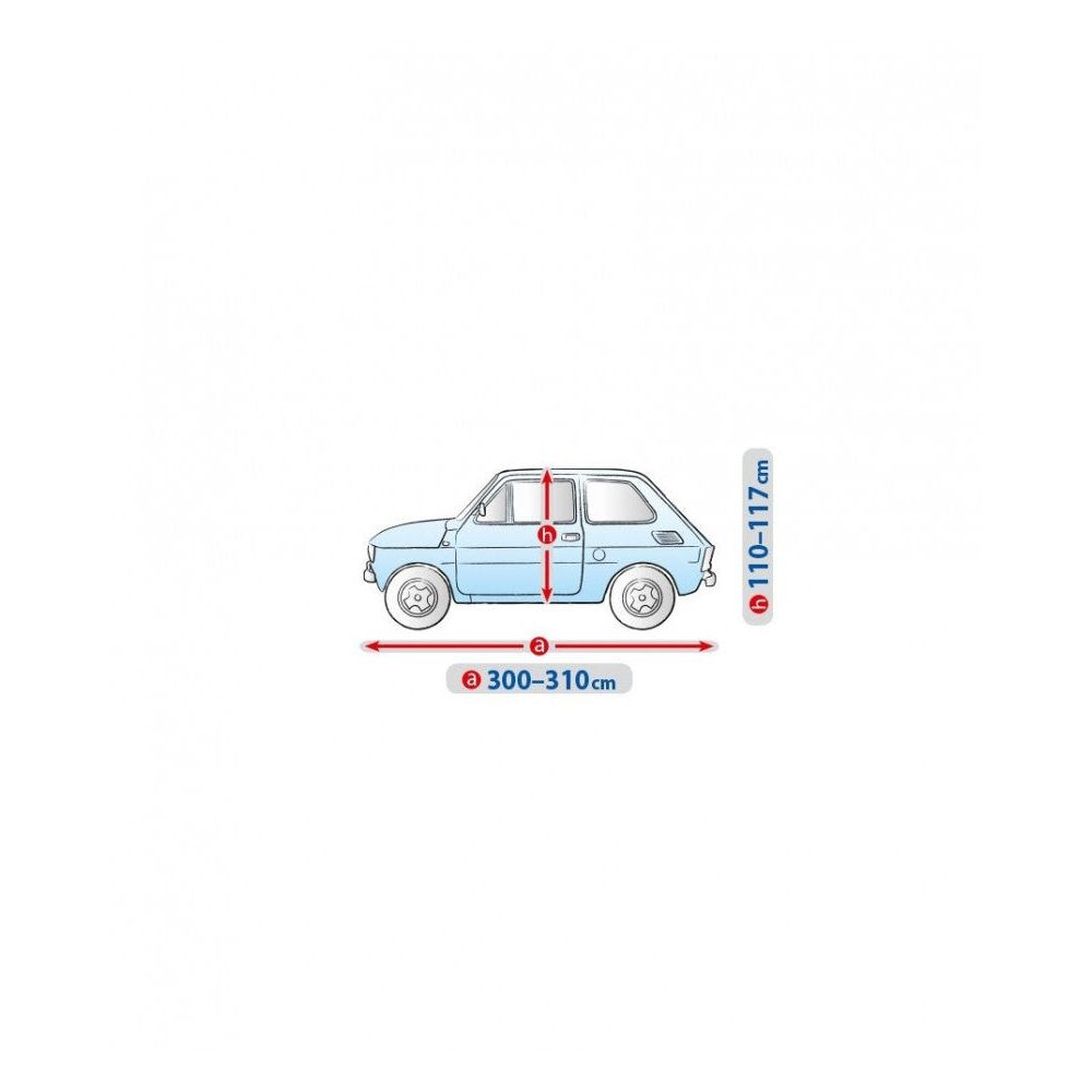 Mini Cooper Classic Car Cover - All-season Outdoor Waterproof Anti-UV Hanwell