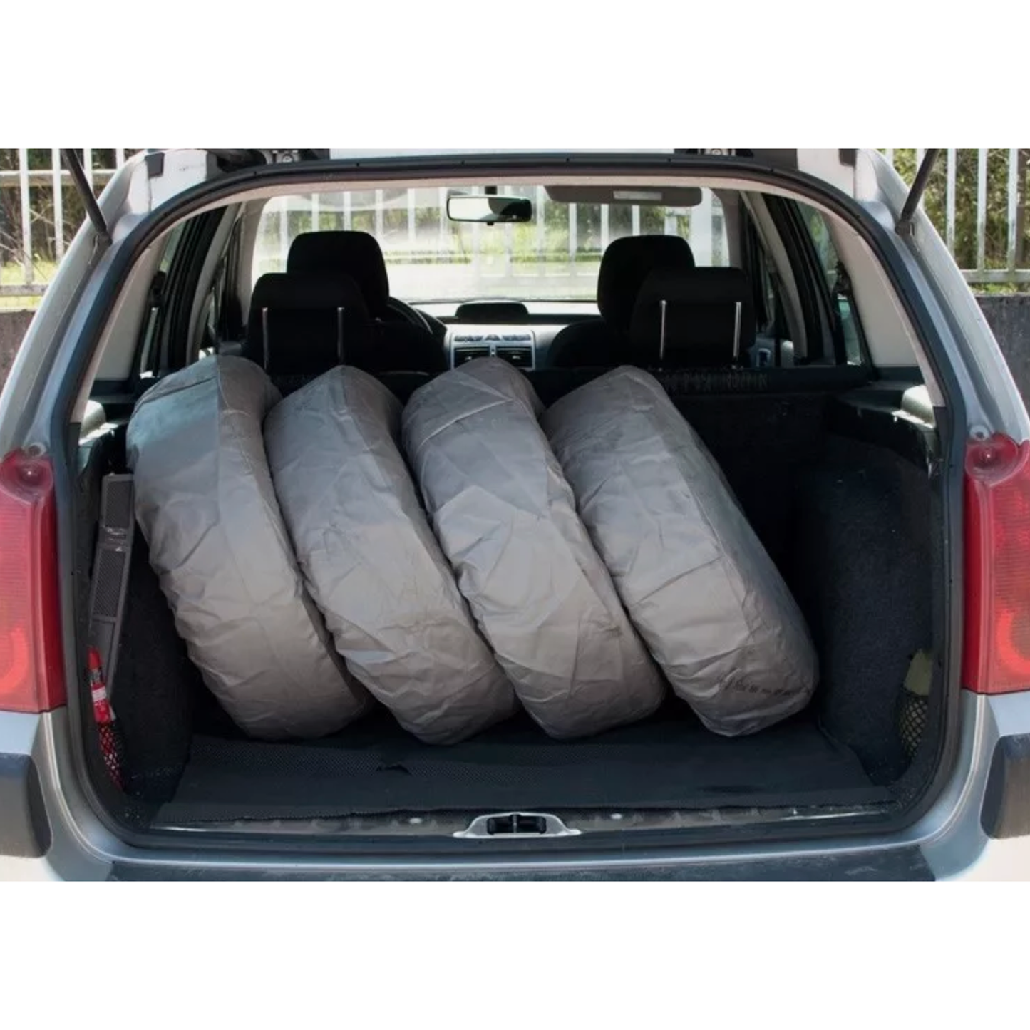 Car Wheel Covers Set of 4 – Fits 17–20" Tyres - Breathable Storage XL - Hanwell