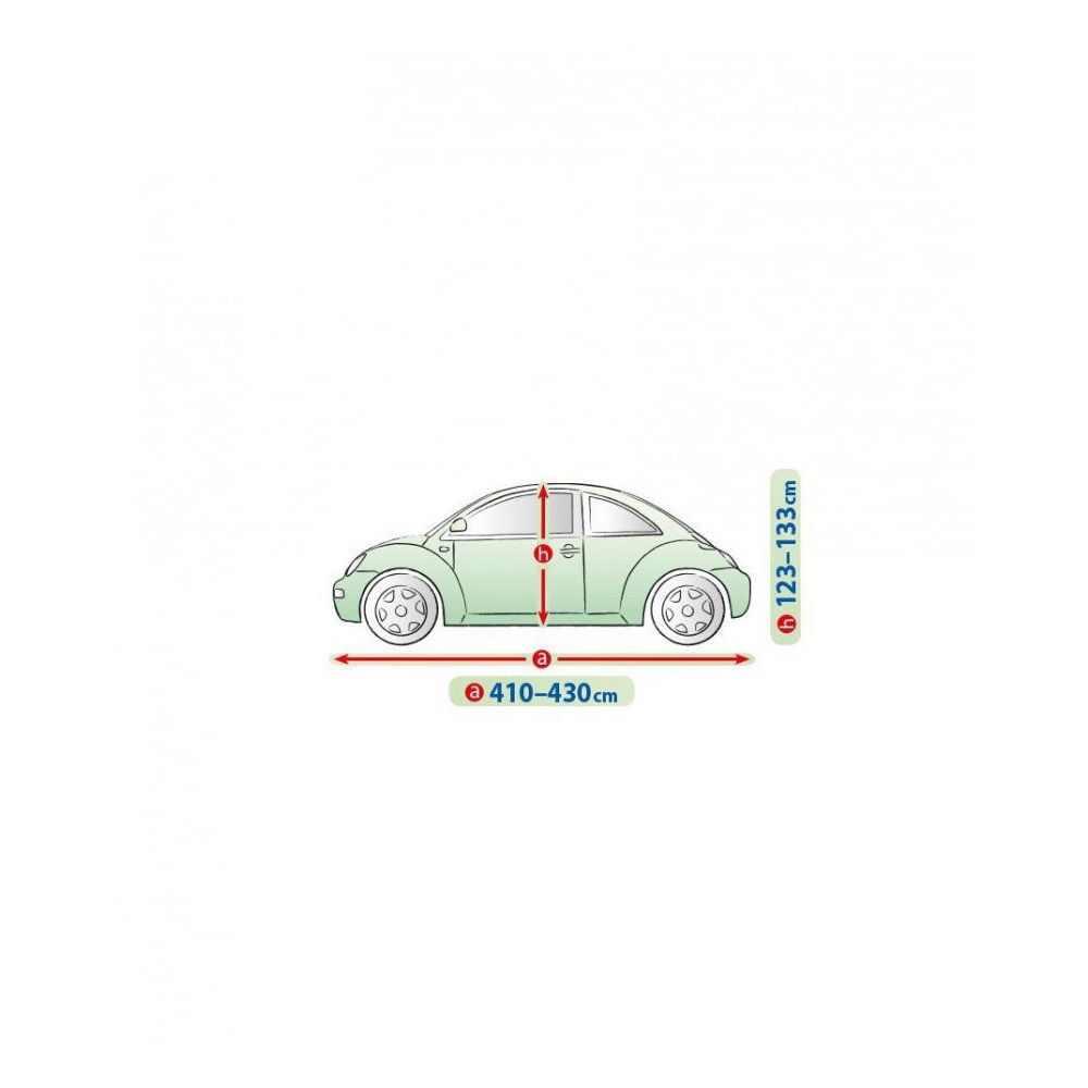 VW Beetle Car Cover - All-season Outdoor Waterproof Anti-UV Breathable Hanwell