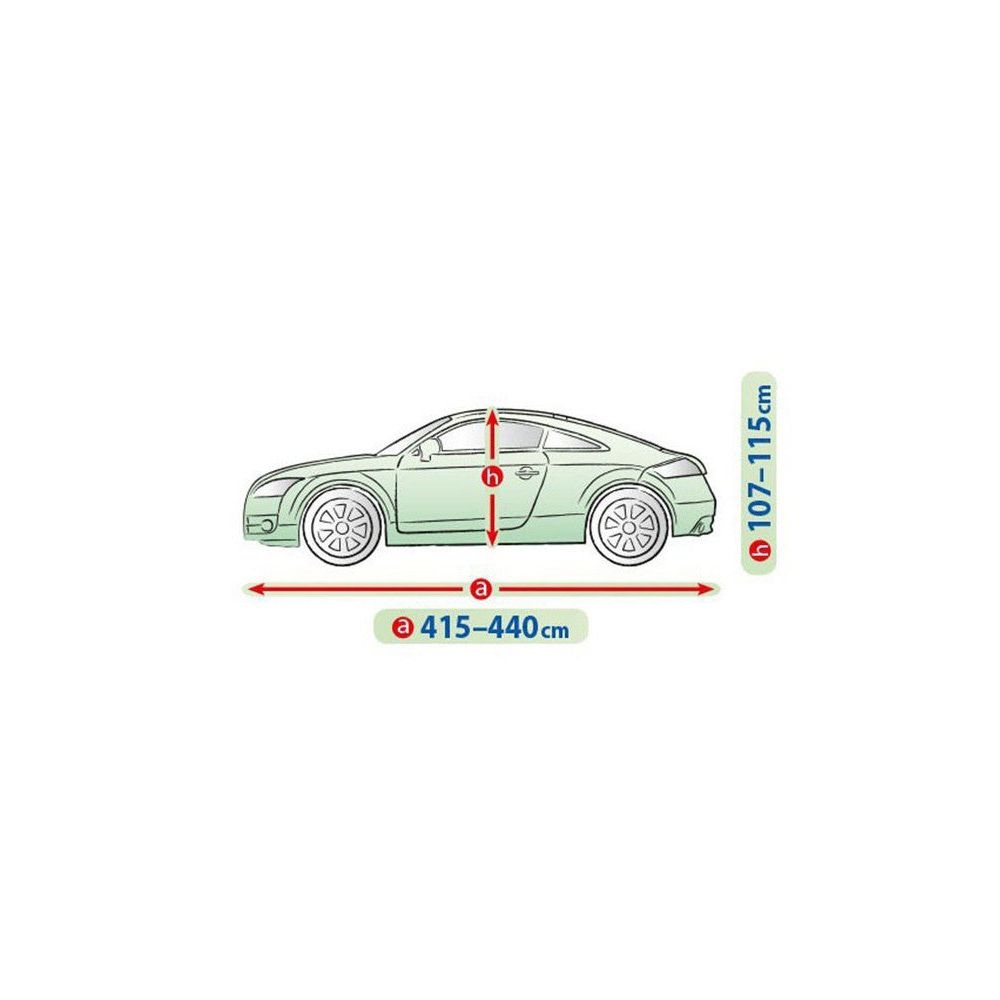 Coupe L Car Cover - All-season Outdoor Waterproof Anti-UV Breathable Hanwell