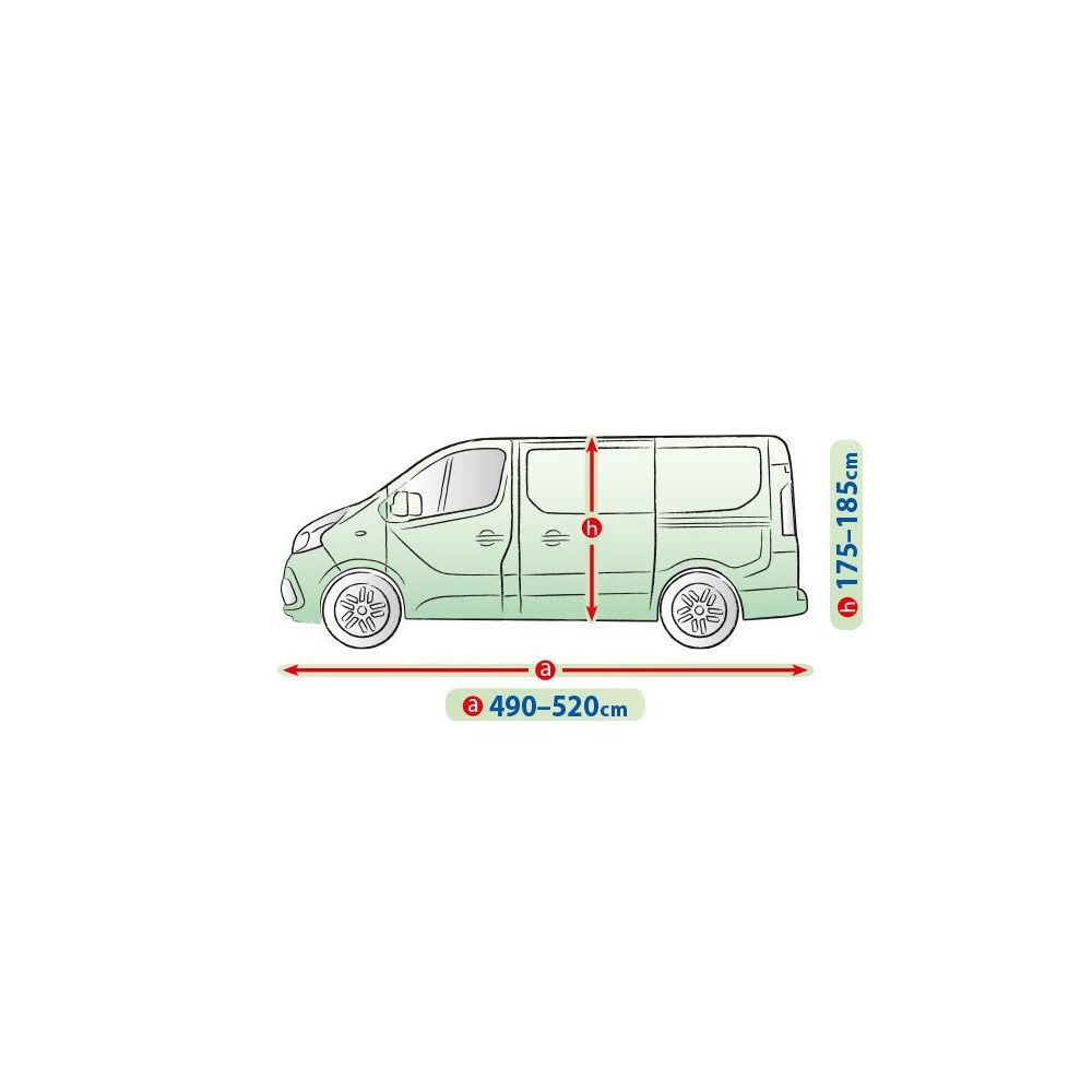 VAN L 500 Car Cover - All-season Outdoor Waterproof Anti-UV Breathable Hanwell