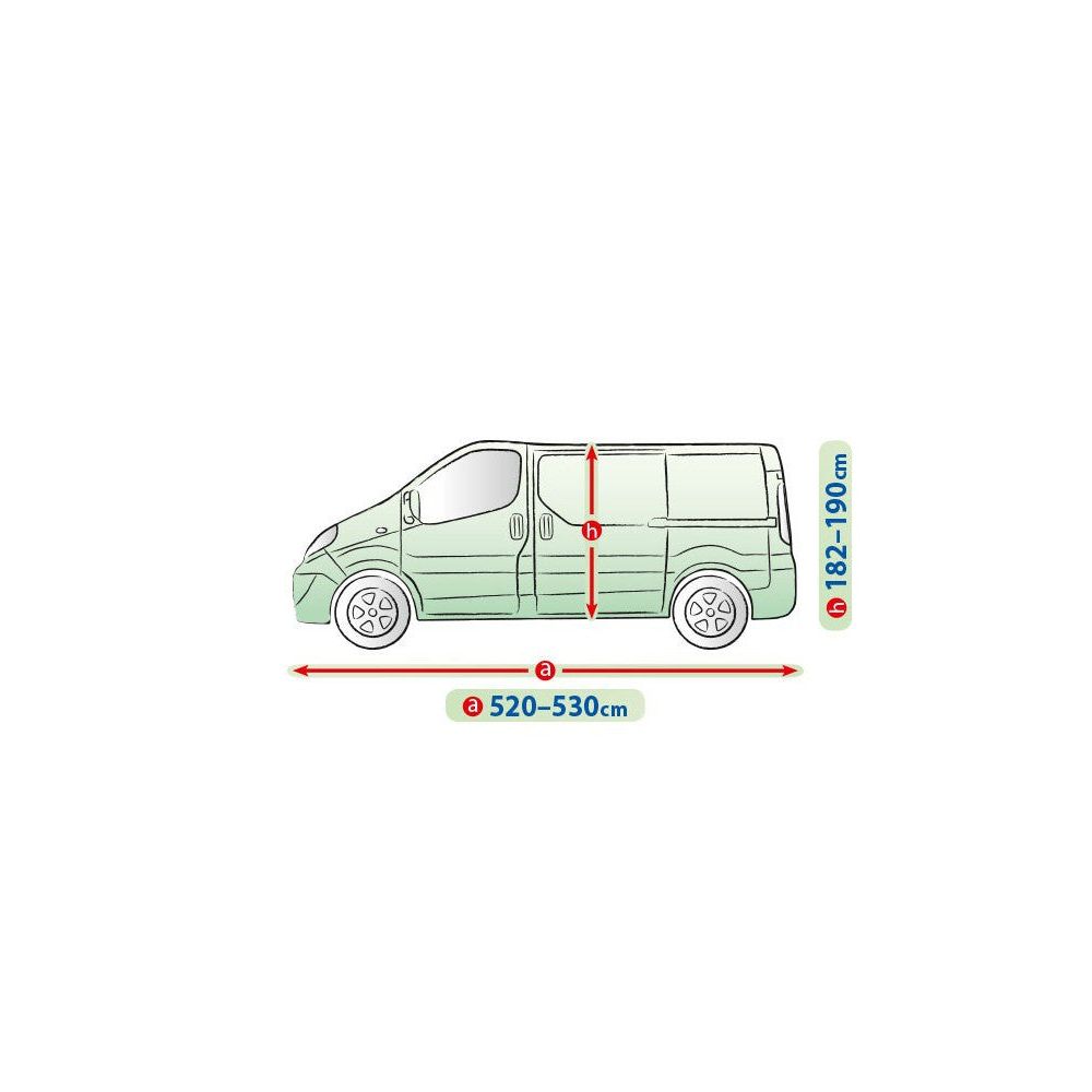 VAN L520 Car Cover - All-season Outdoor Waterproof Anti-UV Breathable Hanwell