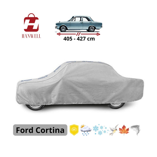 Car Cover for Ford Cortina | Hanwell Mobile Garage Waterproof Anti UV Windproof Covers
