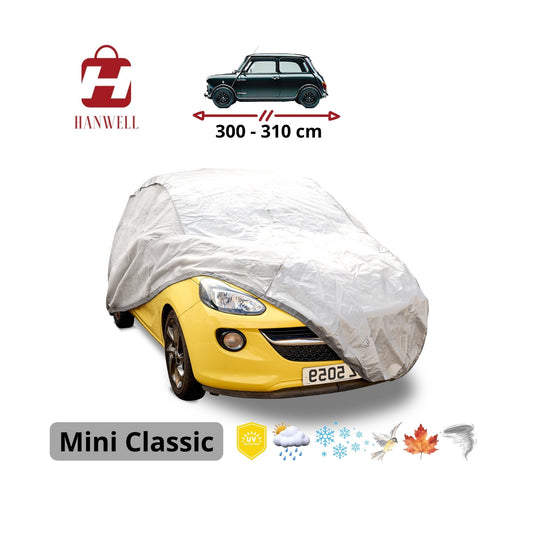 Car Cover for Mini Cooper | Hanwell Mobile Garage Waterproof Anti UV Snowproof Breathable