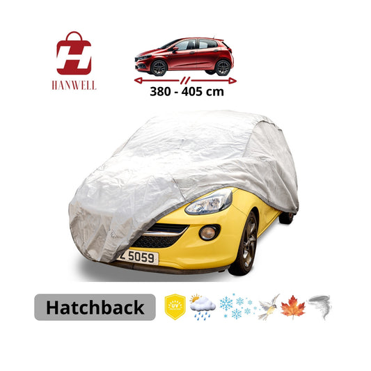 Car Cover for Hatchback | Hanwell Mobile Garage Anti UV Waterproof Snowproof Breathable M2