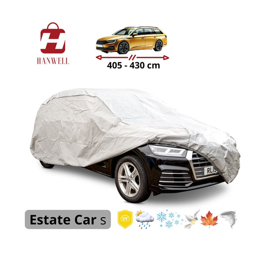 Car Cover for Hatchback | Hanwell Mobile Garage Anti UV Waterproof Snowproof Breathable L1