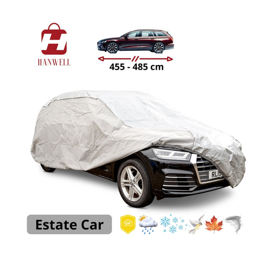 Car Cover for Hatchback | Hanwell Mobile Garage Anti UV Waterproof Snowproof Breathable XL