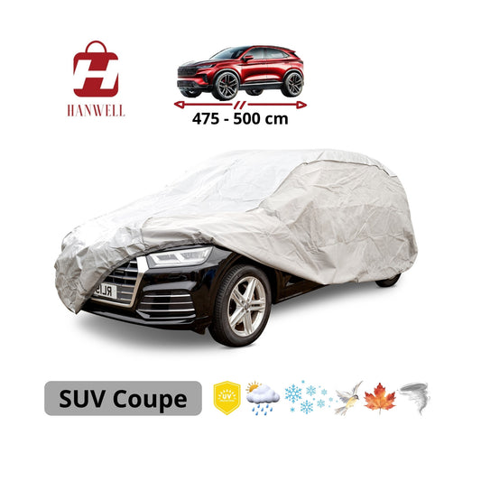 Car Cover for SUV Coupe | Hanwell Mobile Garage Waterproof Snowproof Breathable Heavy Duty Outdoor