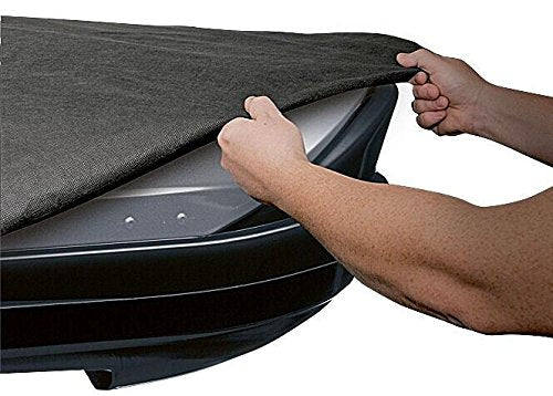 Hanwell Protective Cover For Car Roof Box Size XL | Thule Box Lid Cover - Grey | Waterproof, UV-Resistant, All-Season Protection
