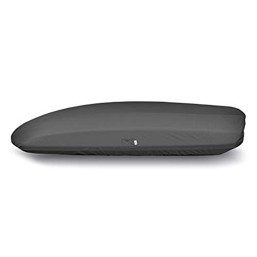 Hanwell Protective Cover For Car Roof Box Size XL | Thule Box Lid Cover - Grey | Waterproof, UV-Resistant, All-Season Protection