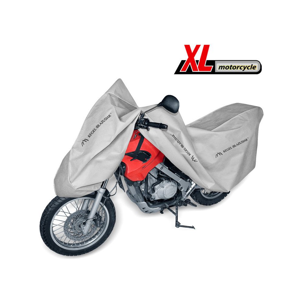 Motorcycle Cover 240-265 cm| Hanwell Optimal Garage Anti UV Waterproof Breathable All-Season Protection size XL