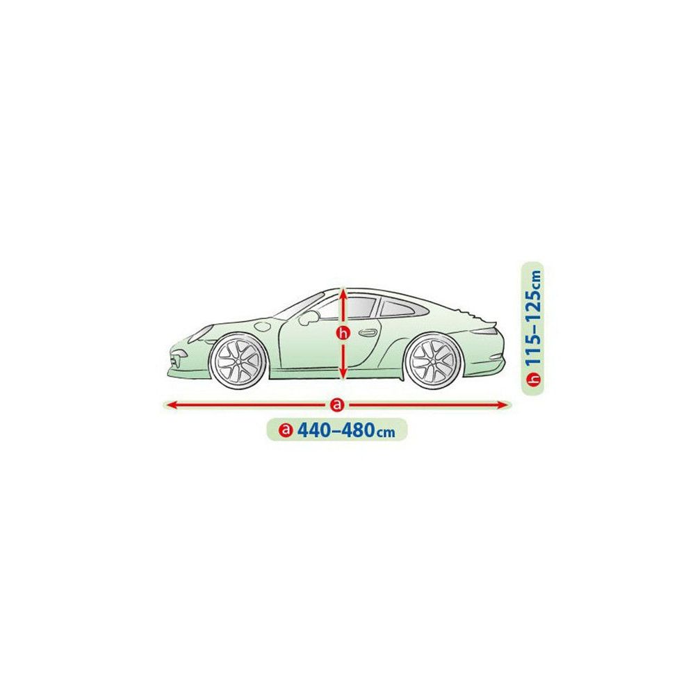Coupe XL Car Cover - All-season Outdoor Waterproof Anti-UV Breathable Hanwell